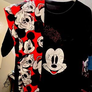 Mickey Mouse shirt with pants